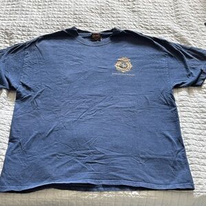 Harley-Davidson Navy Firefighter Men's Tee